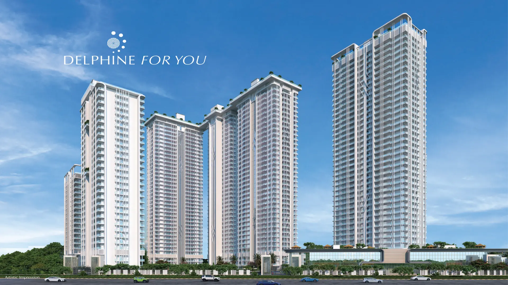 Central Park Delphine – Facade